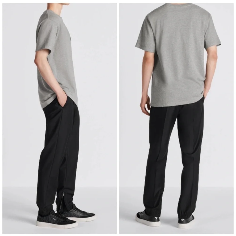 Dior Wool Tracks Jogger Pants